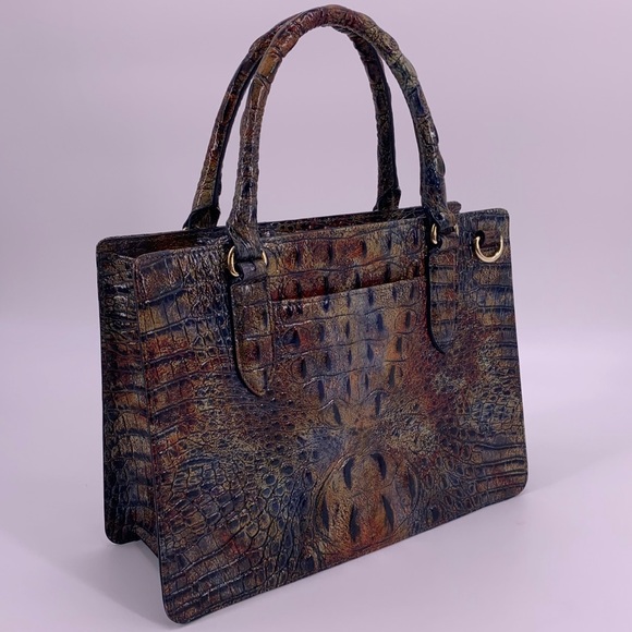 SOLD 10.18.20 BRAHMIN SMALL CAMILLE CEDAR SATCHEL - Picture 8 of 16